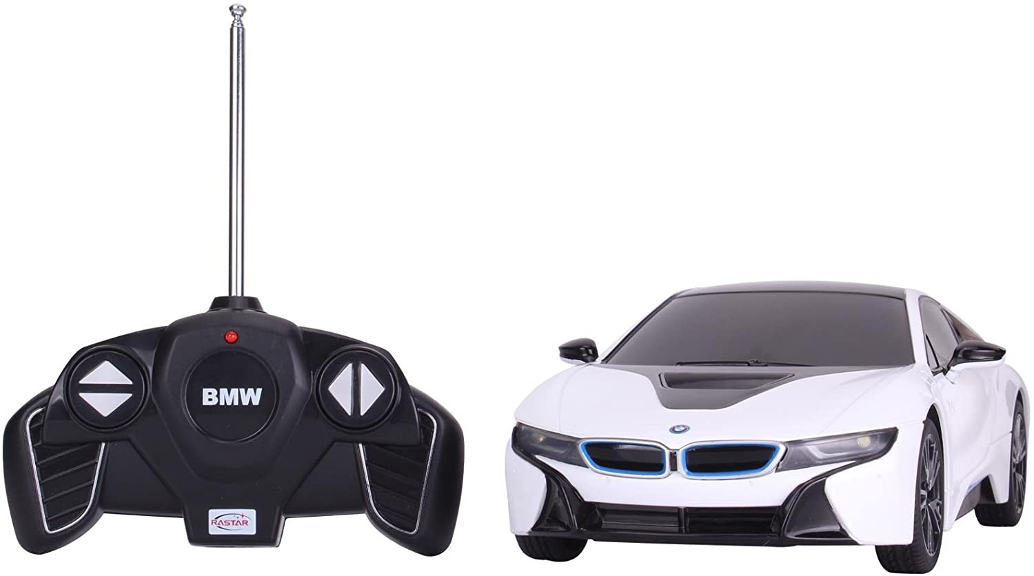 Jucării și jocuri - MASINA CU TELECOMANDA BMW i8 SCARA 1 LA 18