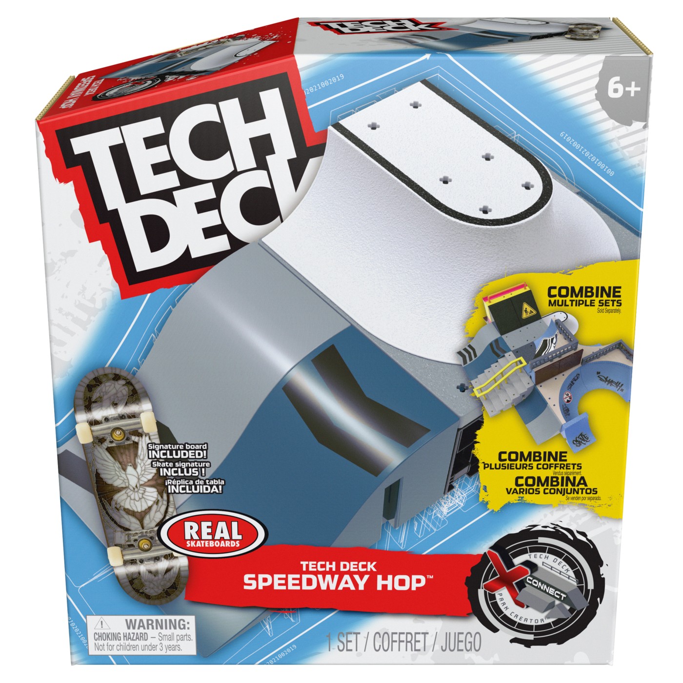 Jucării și jocuri - TECH DECK PACHET XCONNECT FINGERBOARD SPEEDWAY HOP