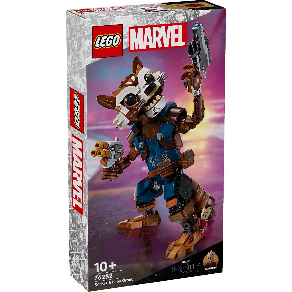 LEGO MARVEL SUPER HEROES ROCKET SI BEBELUSUL GROOT 76282 [1]