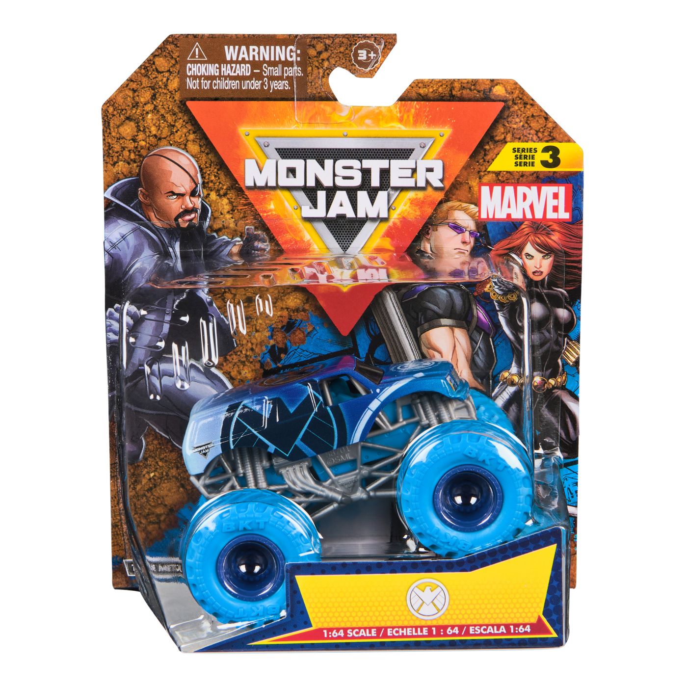 Jucării și jocuri - MONSTER JAM MARVEL CAMION GIGANT SHIELD SCARA 1 LA 64