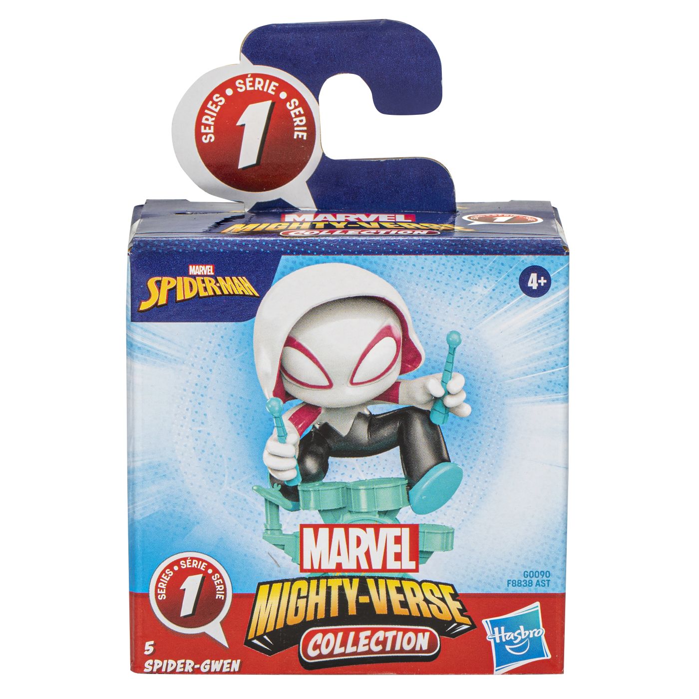 Figurine - SPIDER MAN MIGHTY VERSE SERIA 1 FIGURINA SPIDER GWEN 6CM