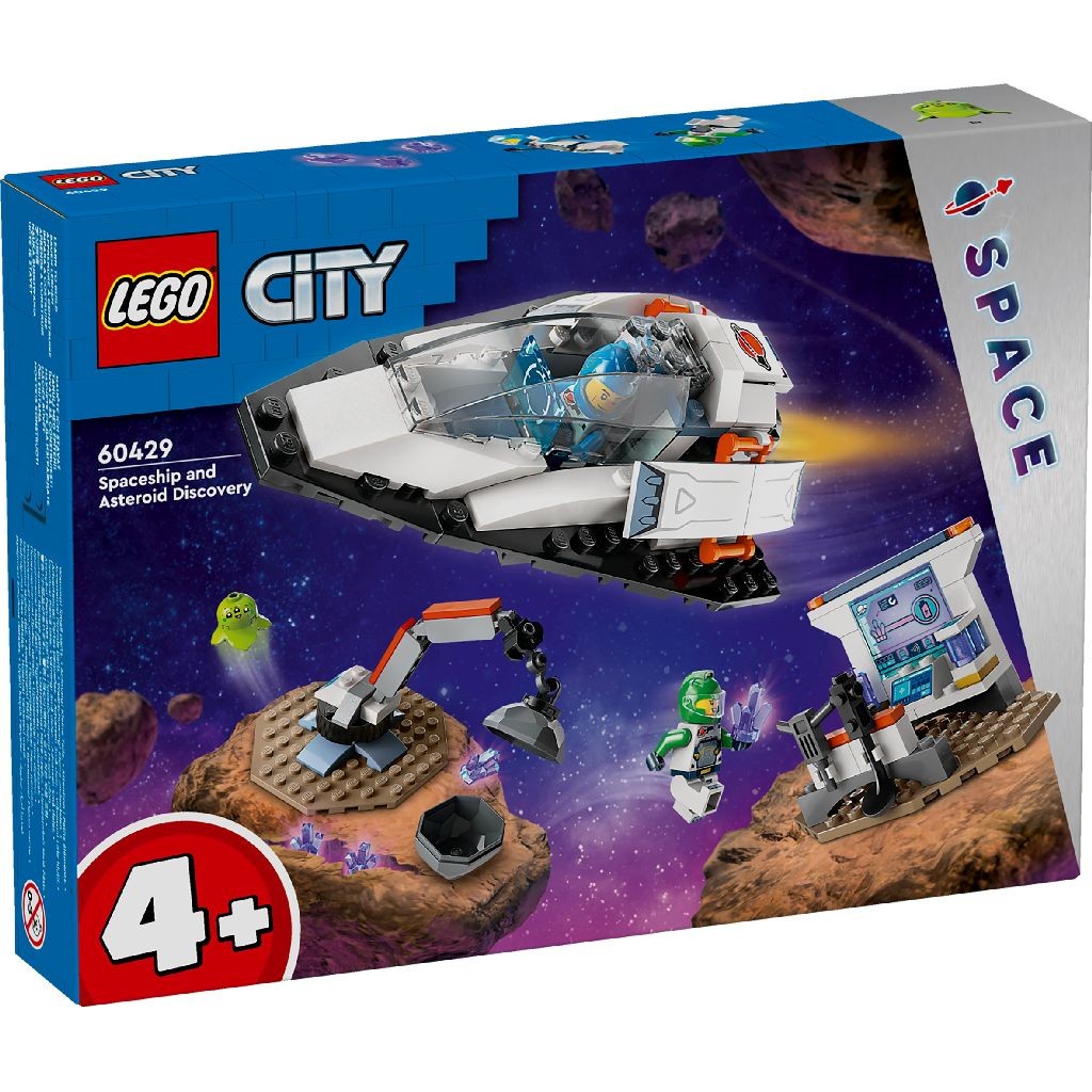 Jocuri educative și de societate - LEGO CITY NAVA SPATIALA SI DESCOPERIREA UNUI ASTEROID 60429