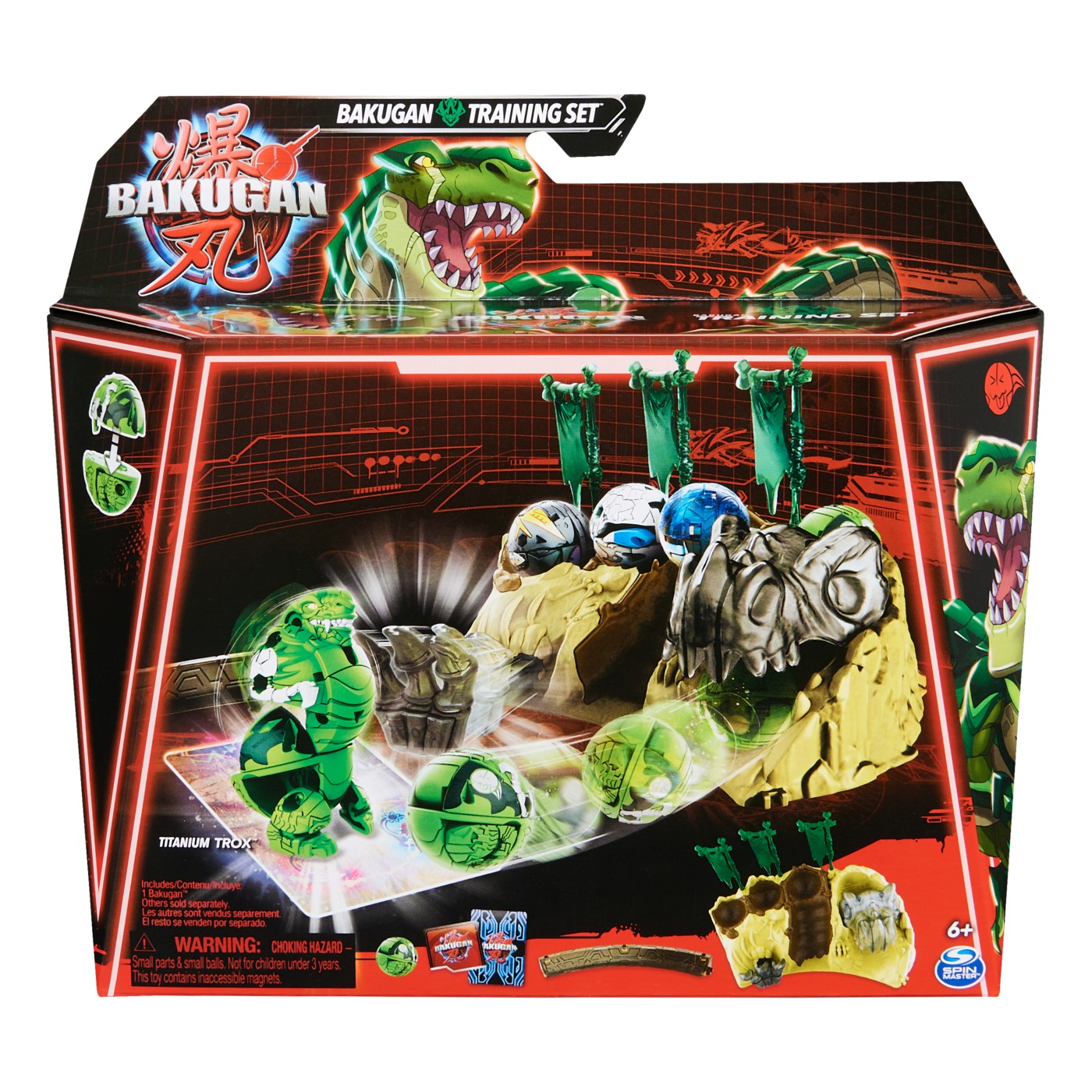 Jucării și jocuri - BAKUGAN SET DE ANTRENAMENT TITANIUM TROX