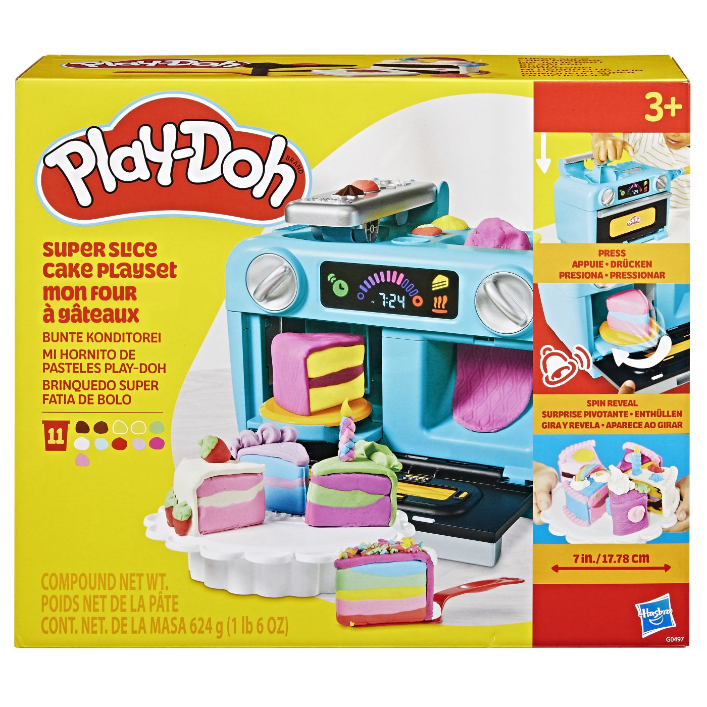 Jucării și jocuri - PLAY DOH SET DE JOACA FELII DE TORT
