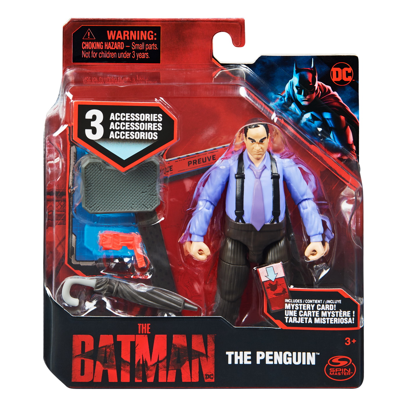 Jucării și jocuri - BATMAN FILM FIGURINA PINGUINUL 10CM