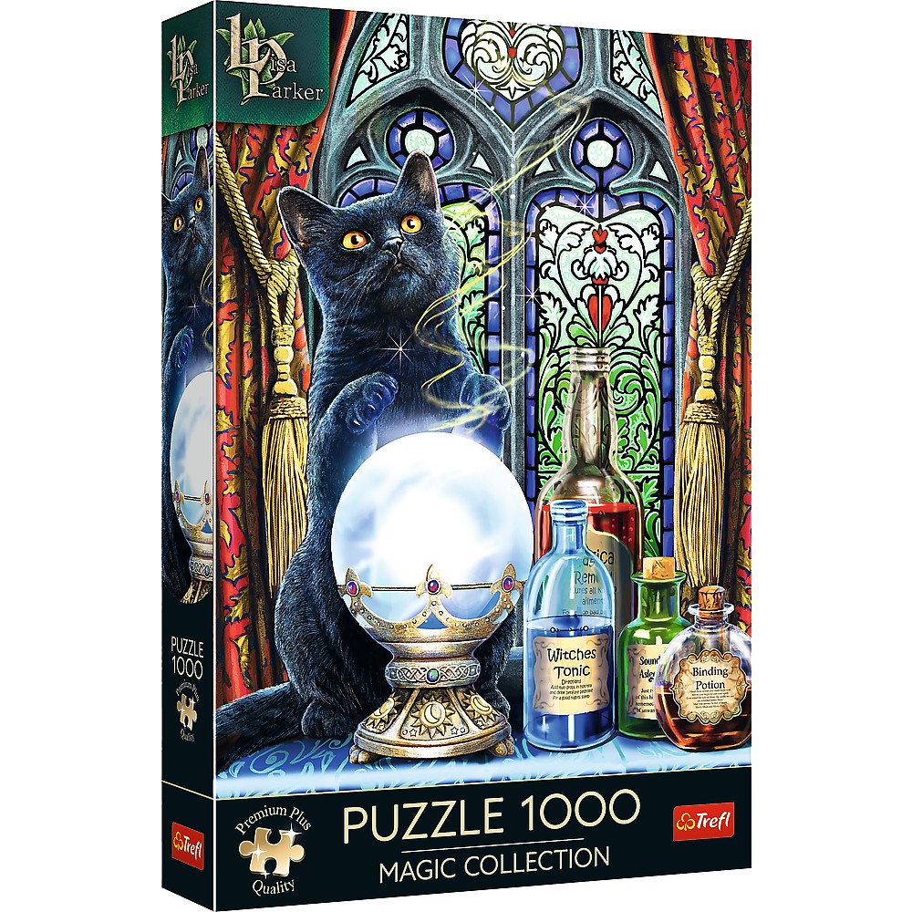 Jucării și jocuri - PUZZLE TREFL 1000 PREMIUM PLUS UCENICUL VRAJITOAREI