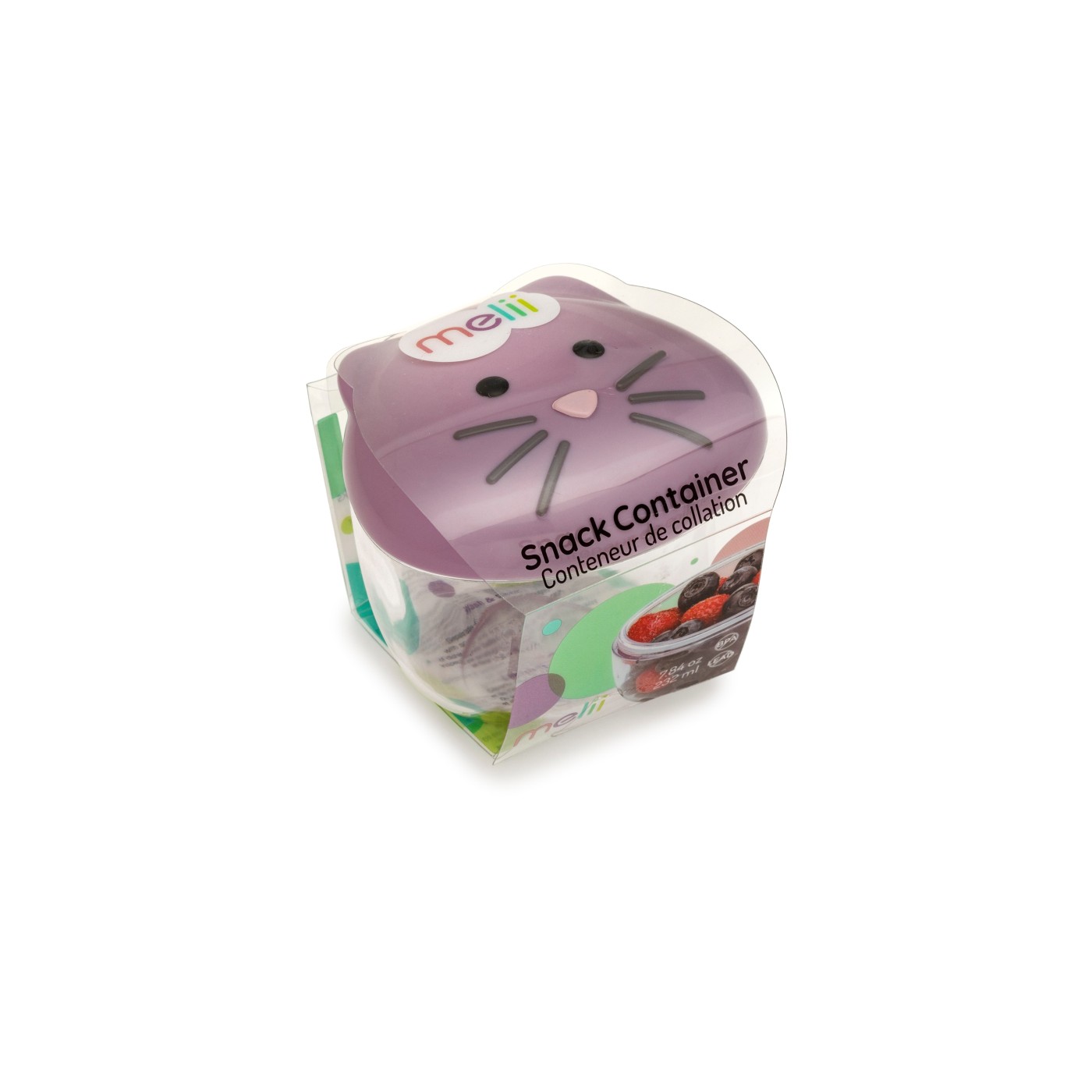 Jucării și jocuri - RECIPIENT HRANA BEBE, MELII, MODEL PISICA