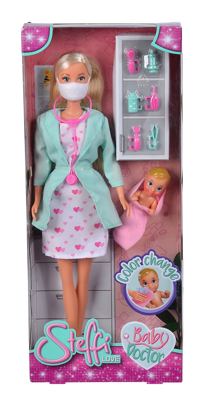 Jucării și jocuri - STEFFI LOVE PAPUSA DOCTOR PEDIATRU