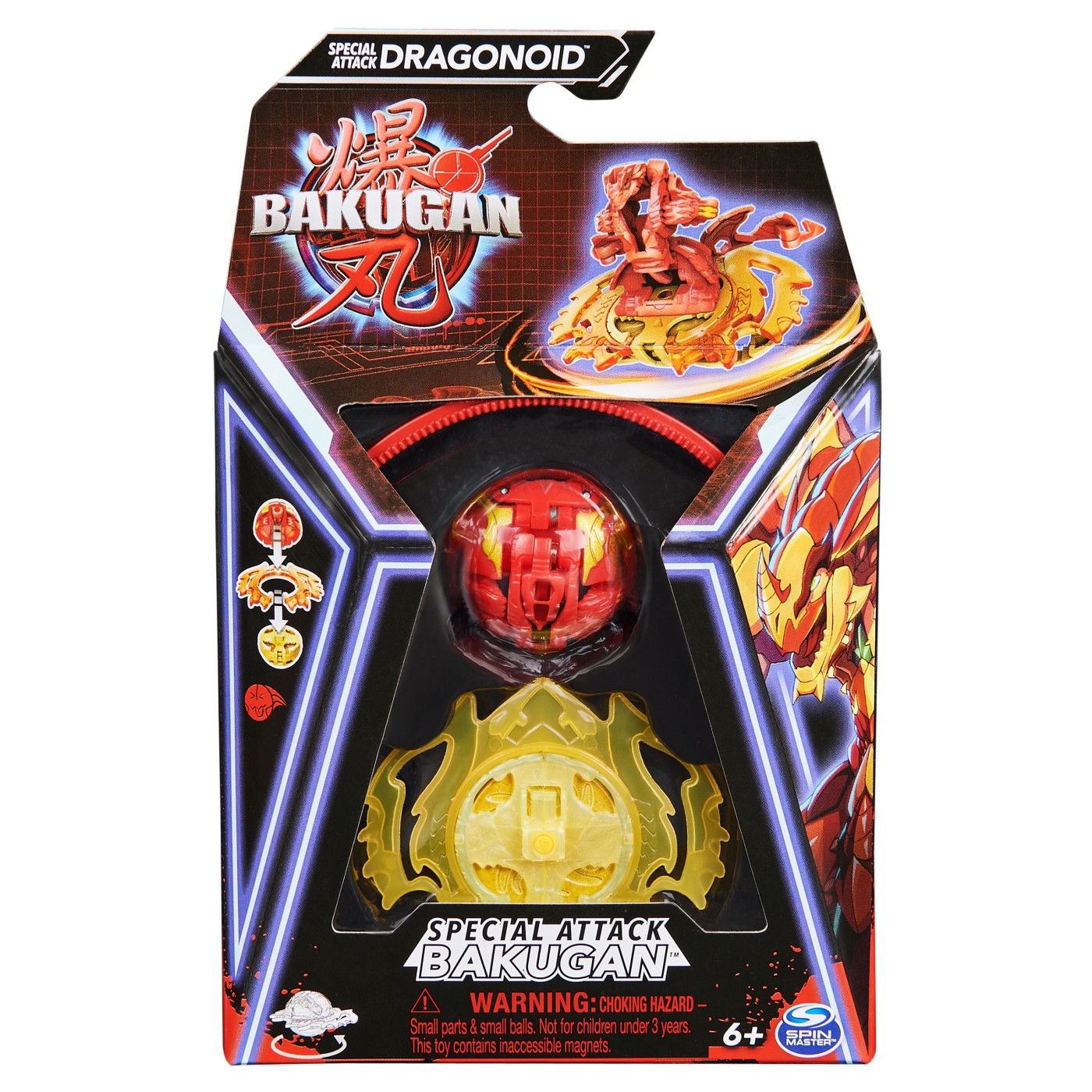 Jucării și jocuri - BAKUGAN SET SPECIAL ATTACK DRAGONOID