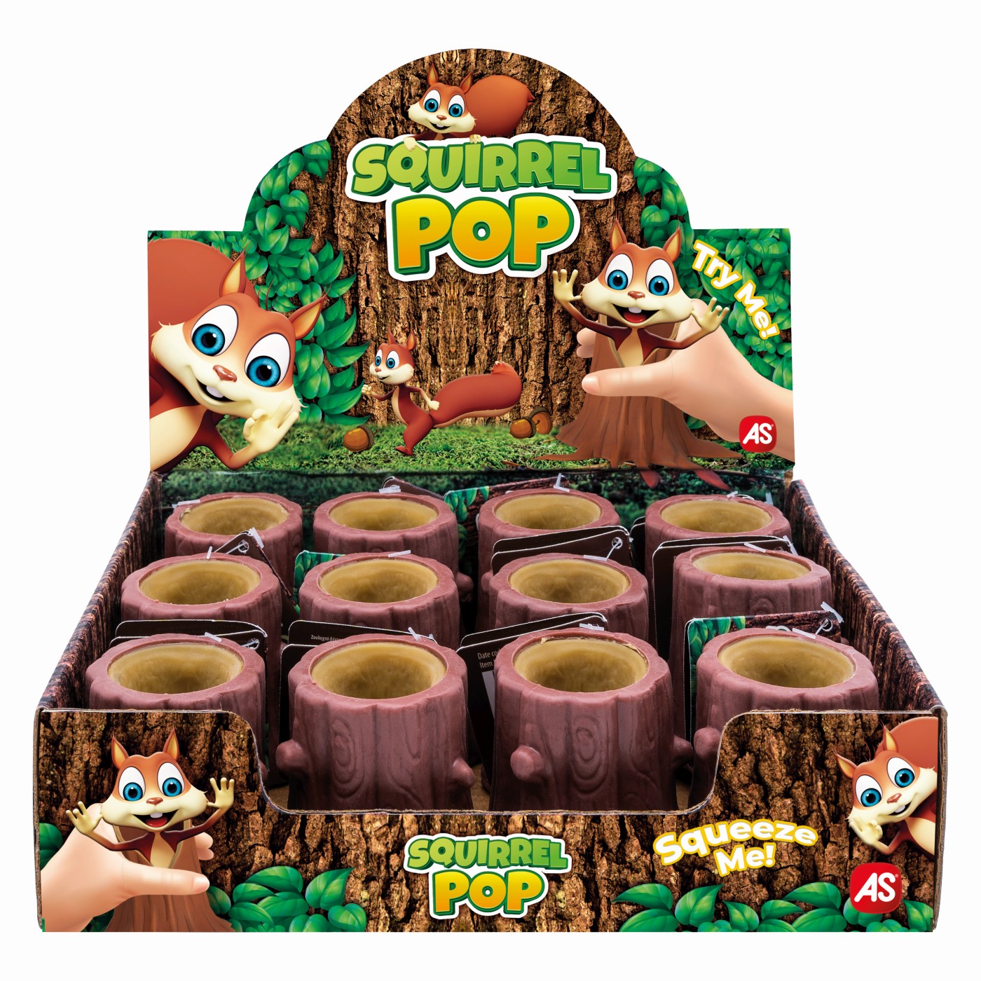 Jucării și jocuri - JUCARIE SQUISHY VEVERITA