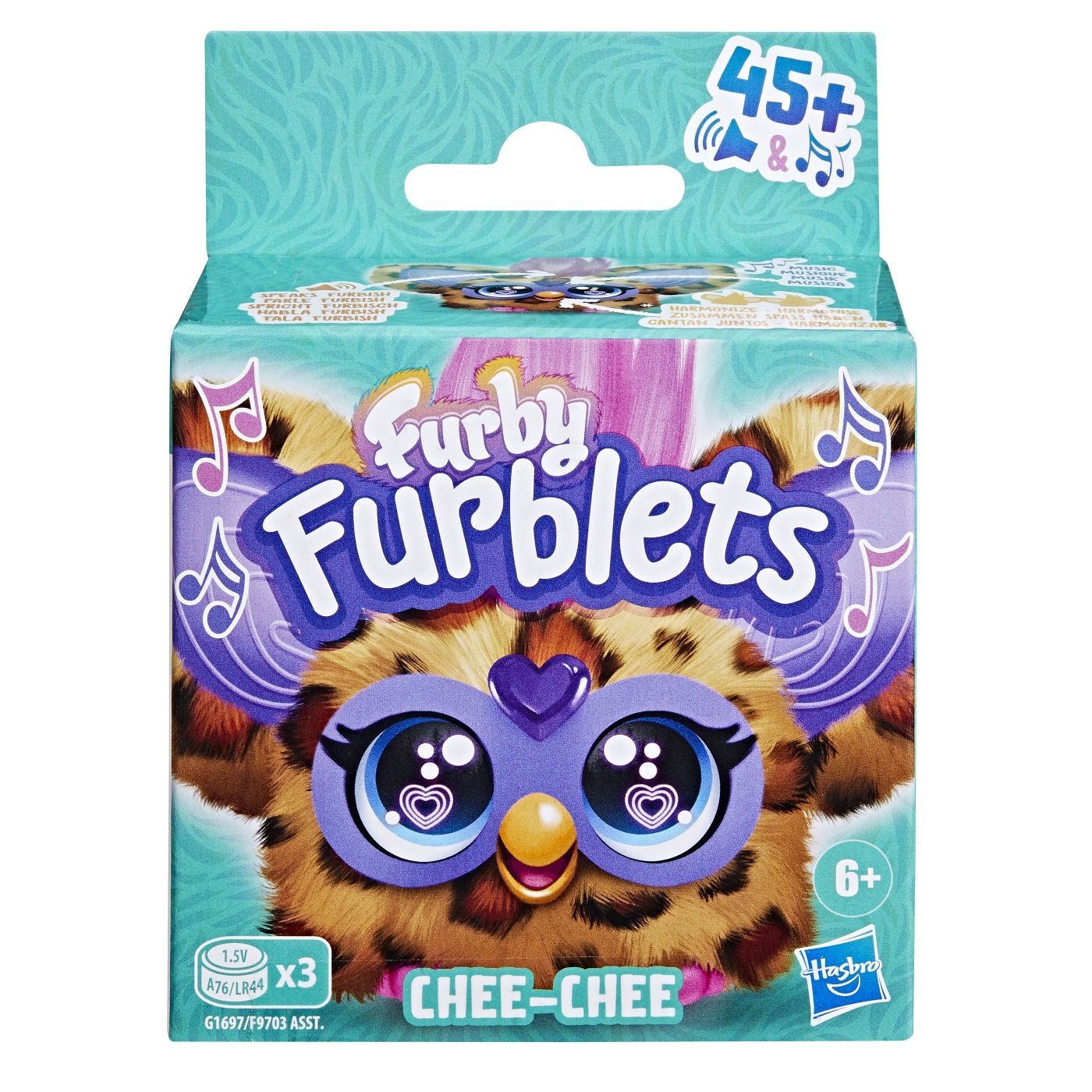 Figurine - FURBY FURBLETS JUCARIE INTERACTIVA CHEE-CHEE