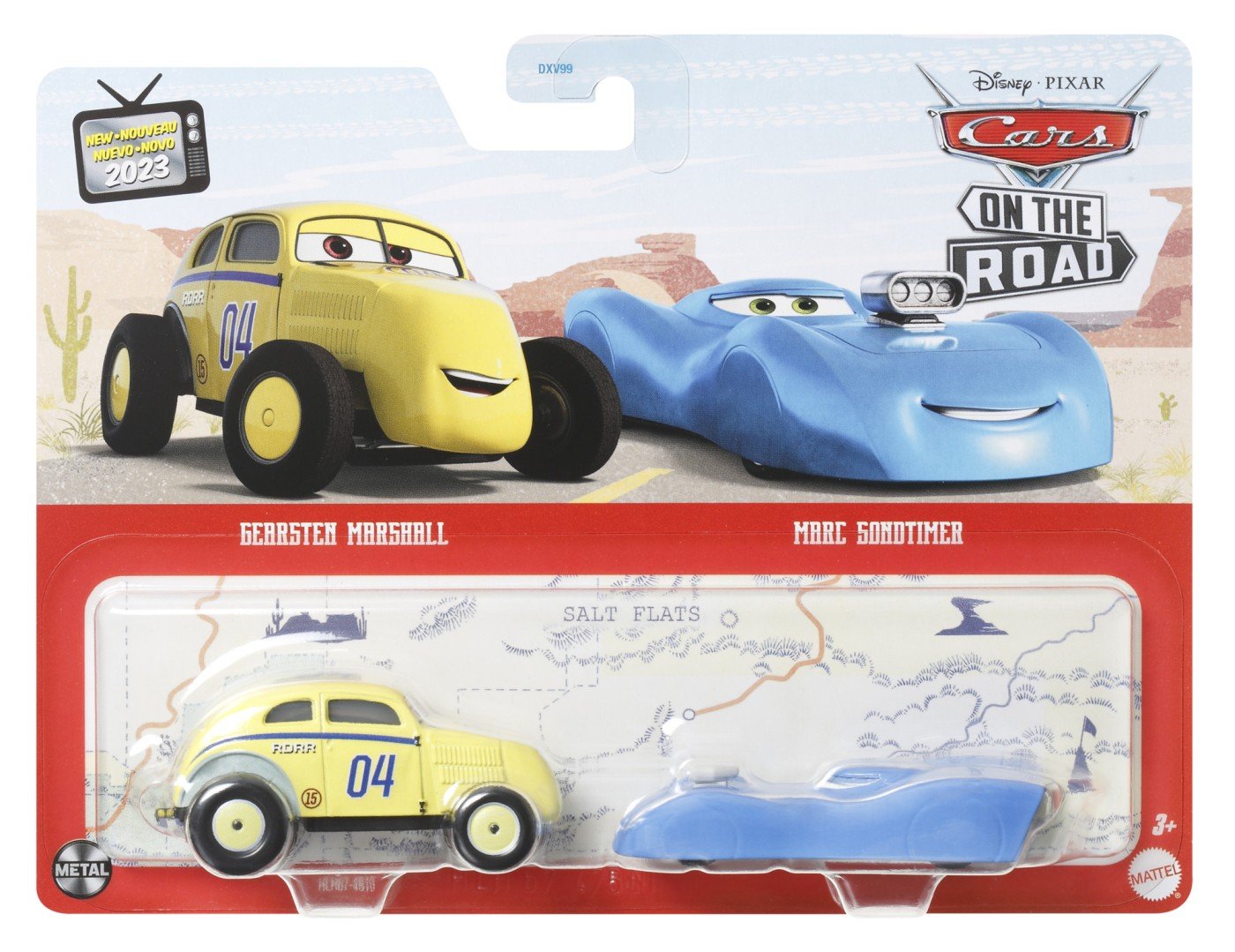 Jucării și jocuri - CARS3 SET 2 MASINUTE METALICE GEARSTEN MARSHALL SI MARC SONDTIMER