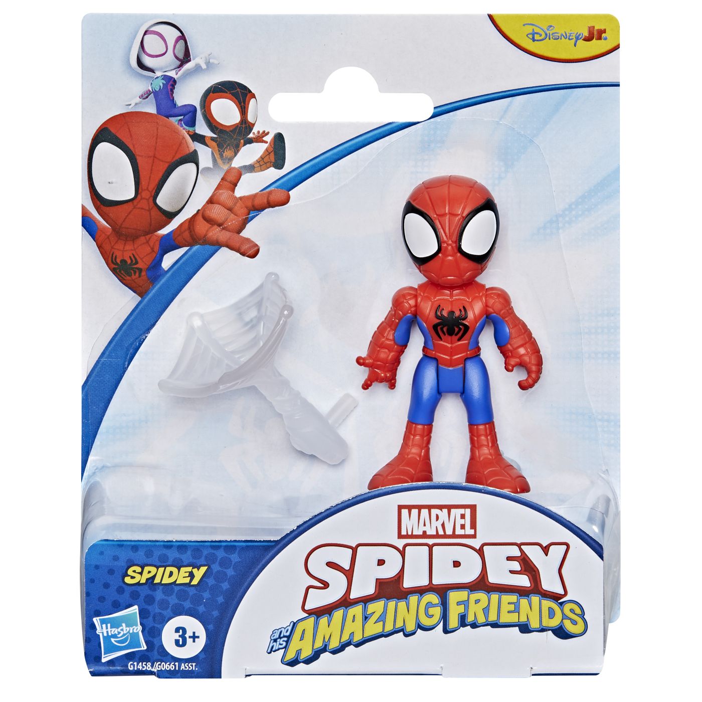 Figurine - MARVEL SPIDEY SI PRIETENII SAI UIMITORI SET FIGURINA SPIDEY SI ACCESORII