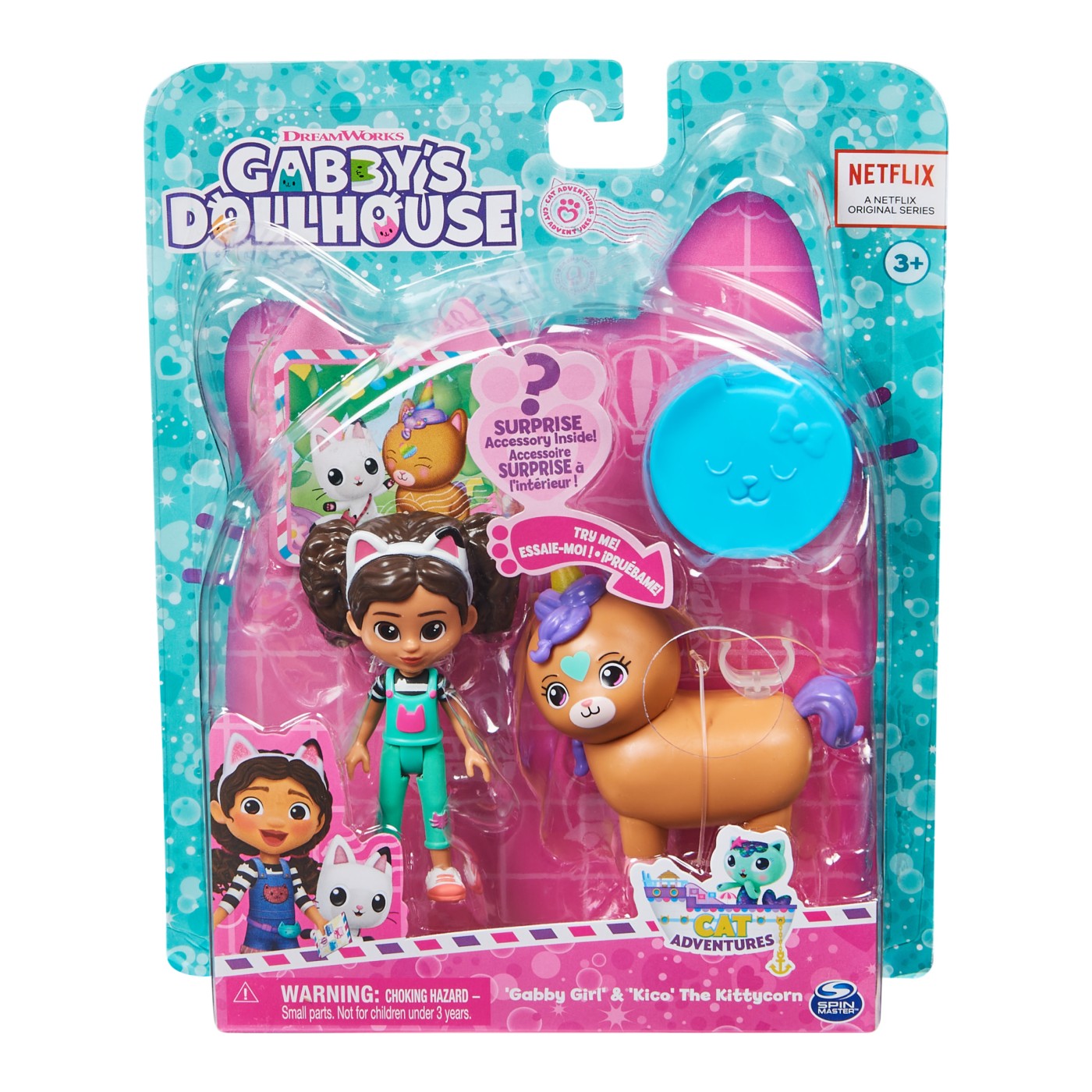 Jucării și jocuri - GABBYS DOLLHOUSE PACHET 2 FIGURINE GABBY SI KICO