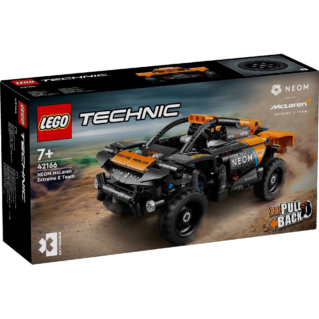 Jocuri educative și de societate - LEGO TECHNIC NEOM MCLAREN EXTREME E RACE CAR 42166