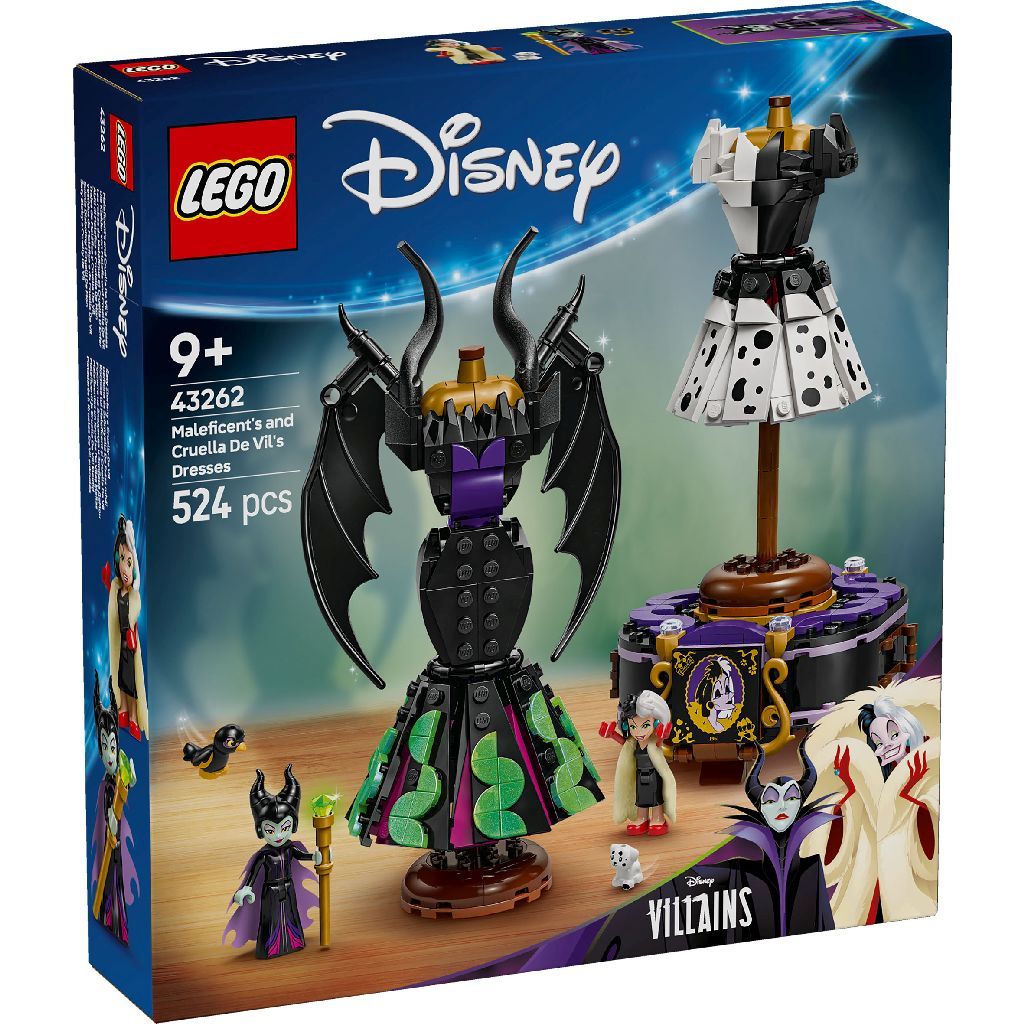 LEGO DISNEY ROCHIILE LUI MALEFICENT SI CRUELLA DE VIL 43262 [1]