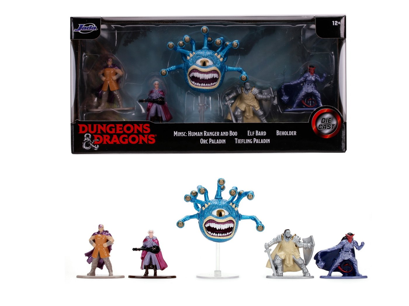 Jucării și jocuri - SET 5 FIGURINE DIN METAL DUNGEONS DRAGONS 4 CM