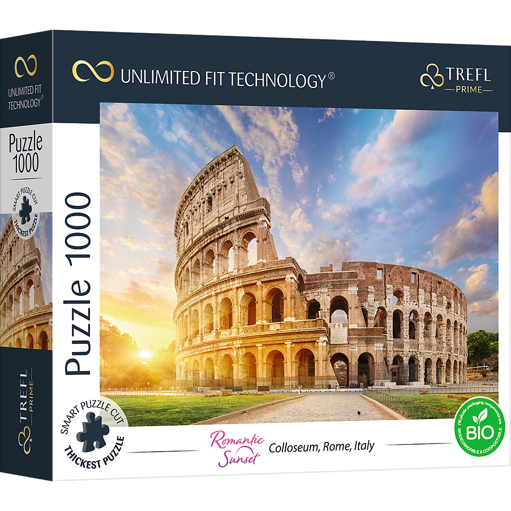 Jucării și jocuri - PUZZLE TREFL UFT 1000 COLLOSEUM ROMA