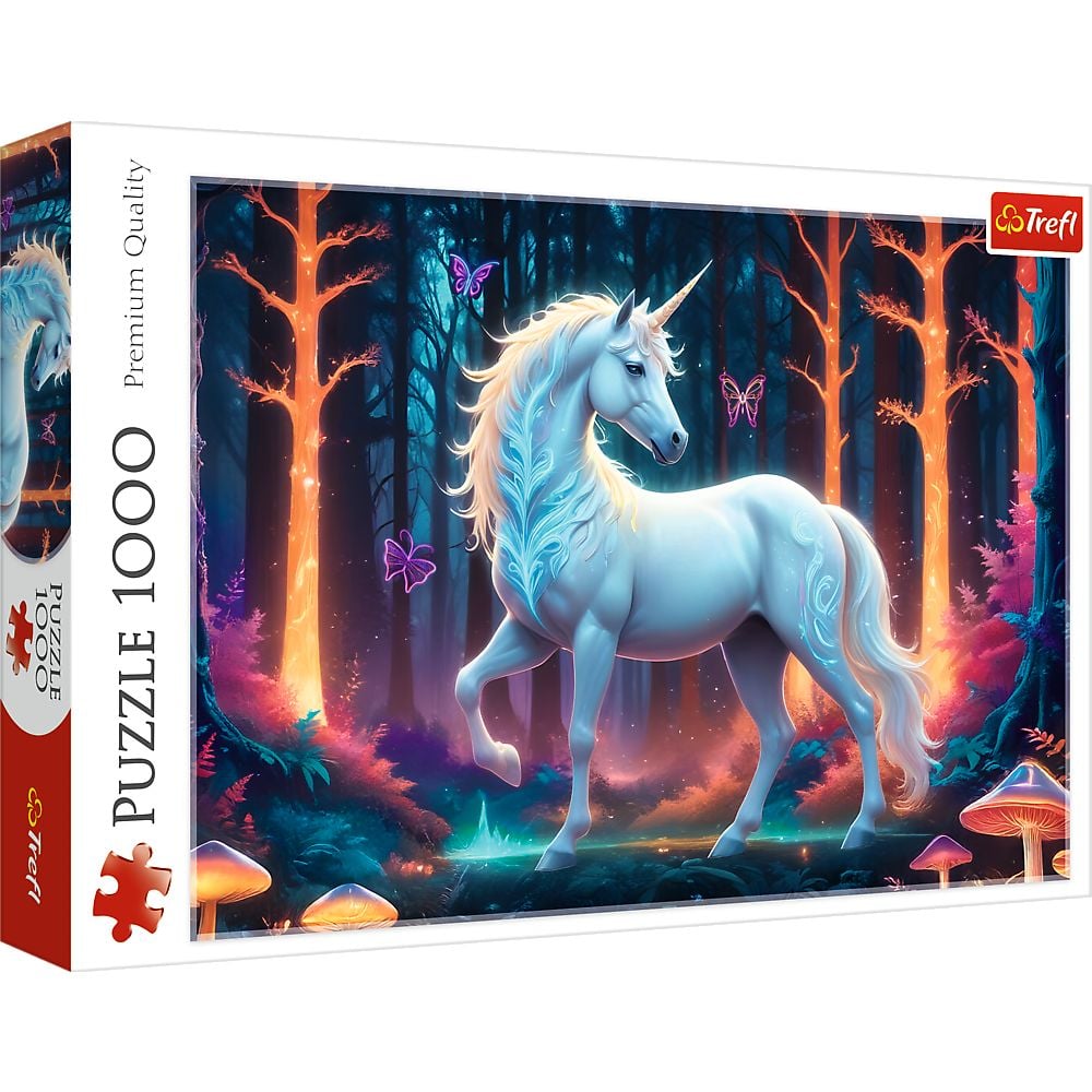 Jucării și jocuri - PUZZLE TREFL 1000 UNICORNUL MISTIC