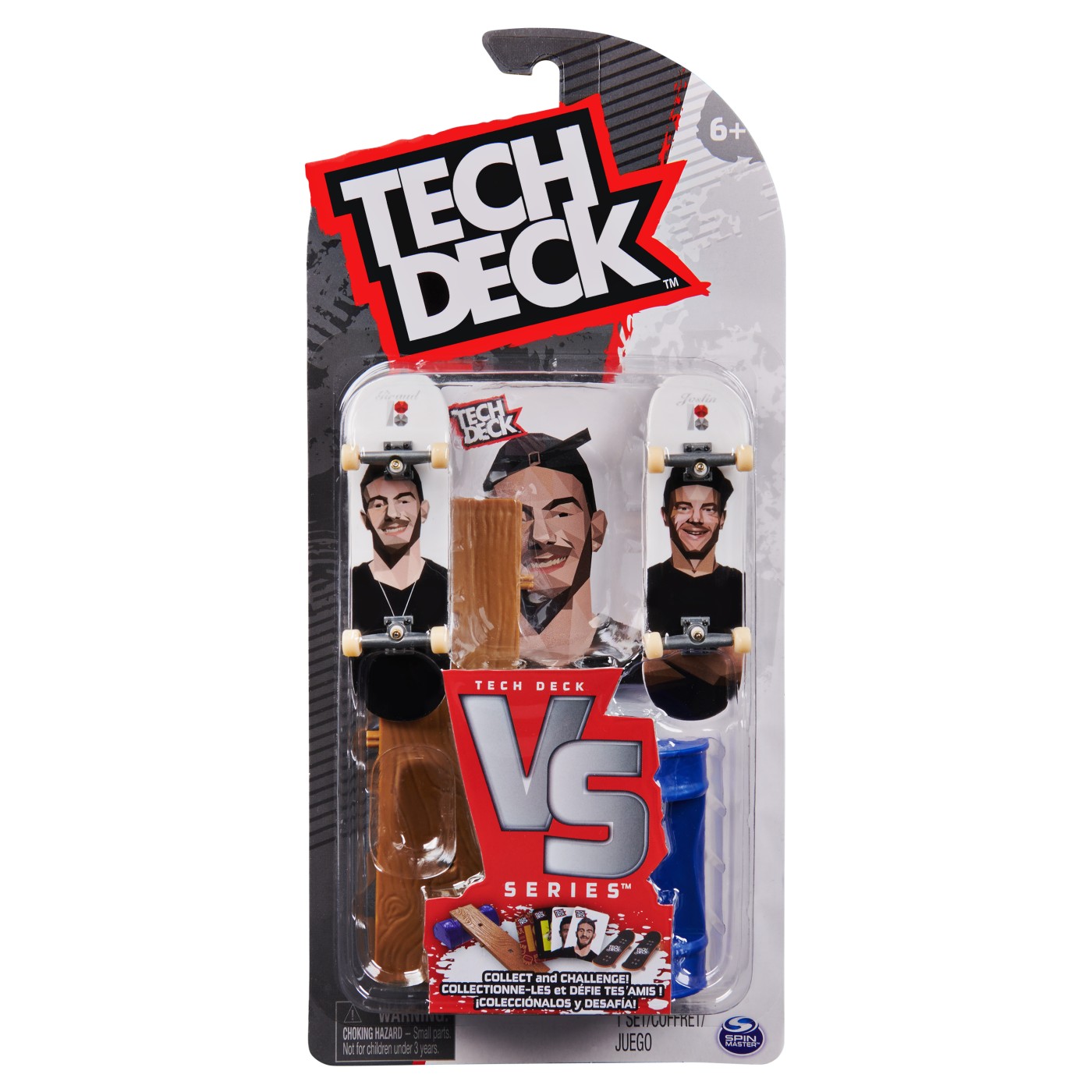 Jucării și jocuri - TECH DECK FINGERBOARD PACHET CU OBSTACOL PLAN B