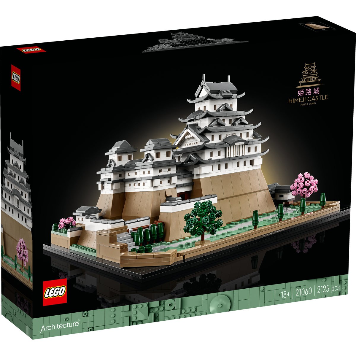 Jocuri educative și de societate - LEGO ARCHITECTURE CASTELUL HIMEJI 21060