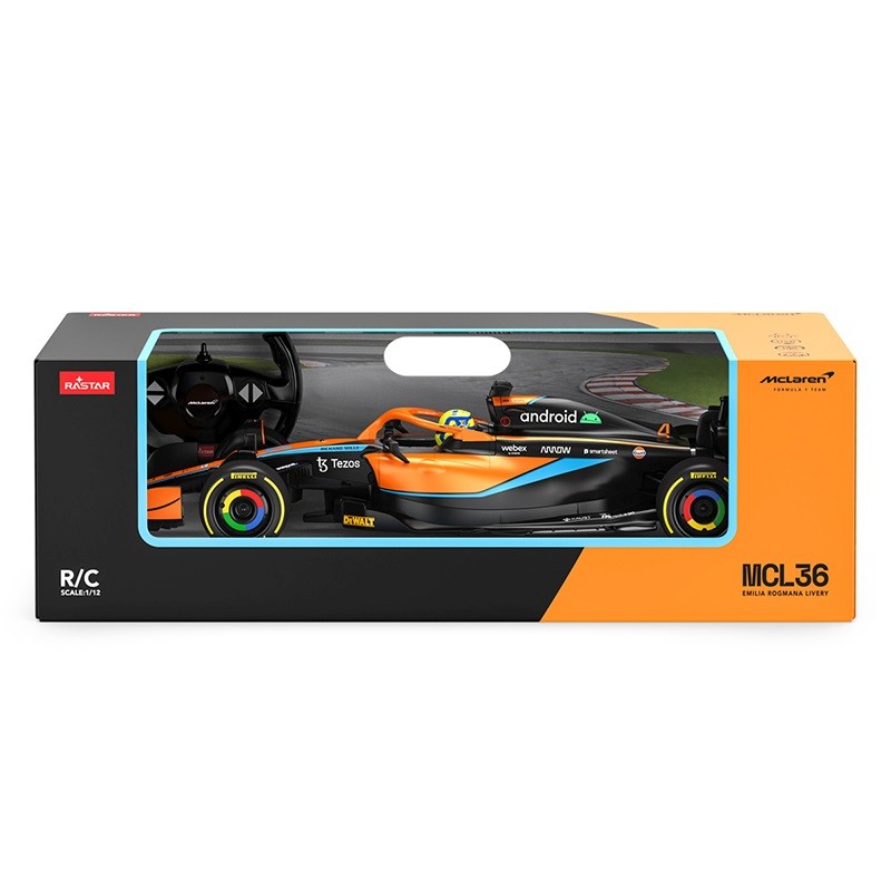 Jucării și jocuri - MASINA CU TELECOMANDA MCLAREN F1 MCL36 SCARA 1 LA 12