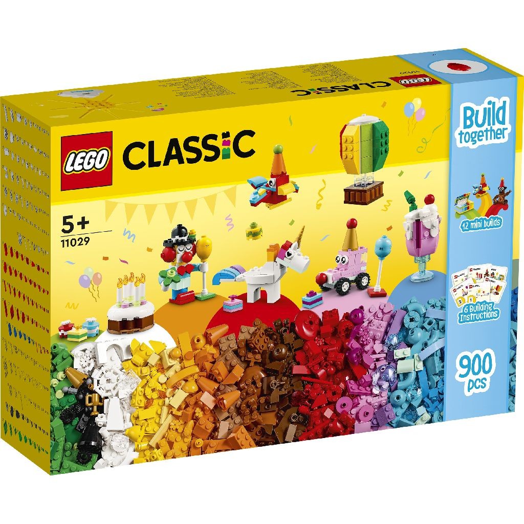 Jocuri educative și de societate - LEGO CLASSIC CUTIE DE PETRECERE CREATIVA 11029