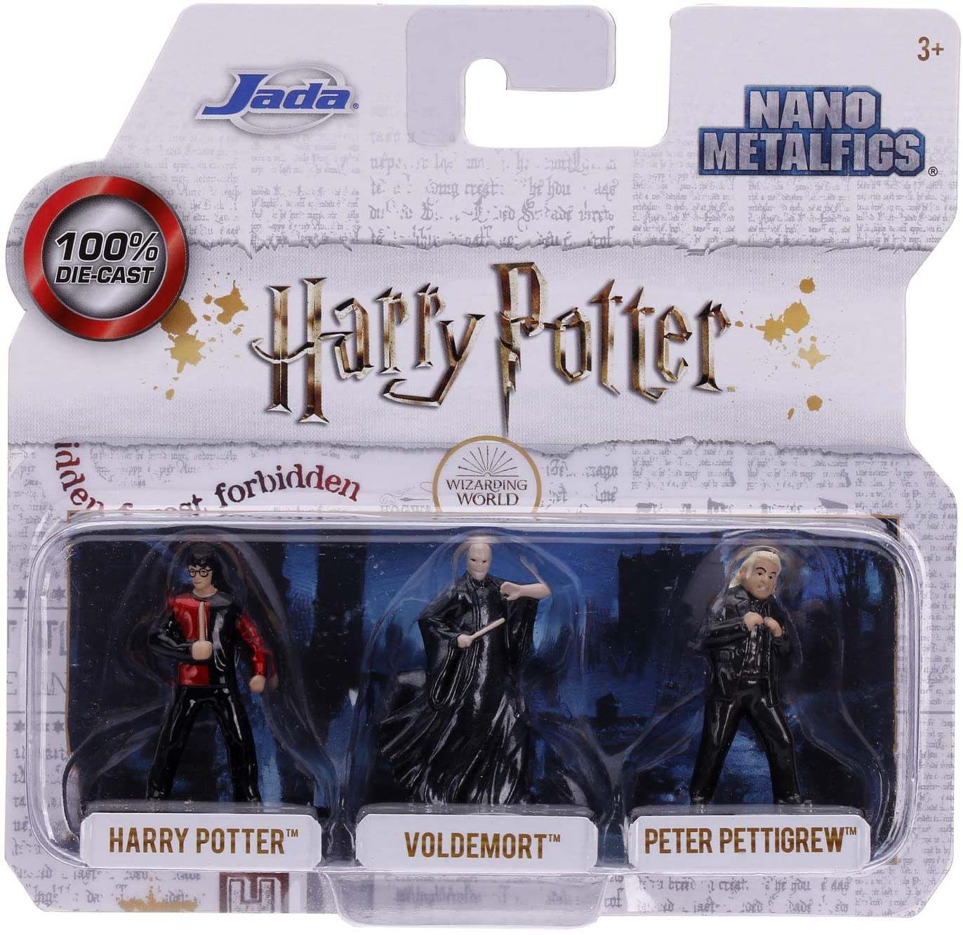 Jucării și jocuri - HARRY POTTER SET 3 NANOFIGURINE 4CM