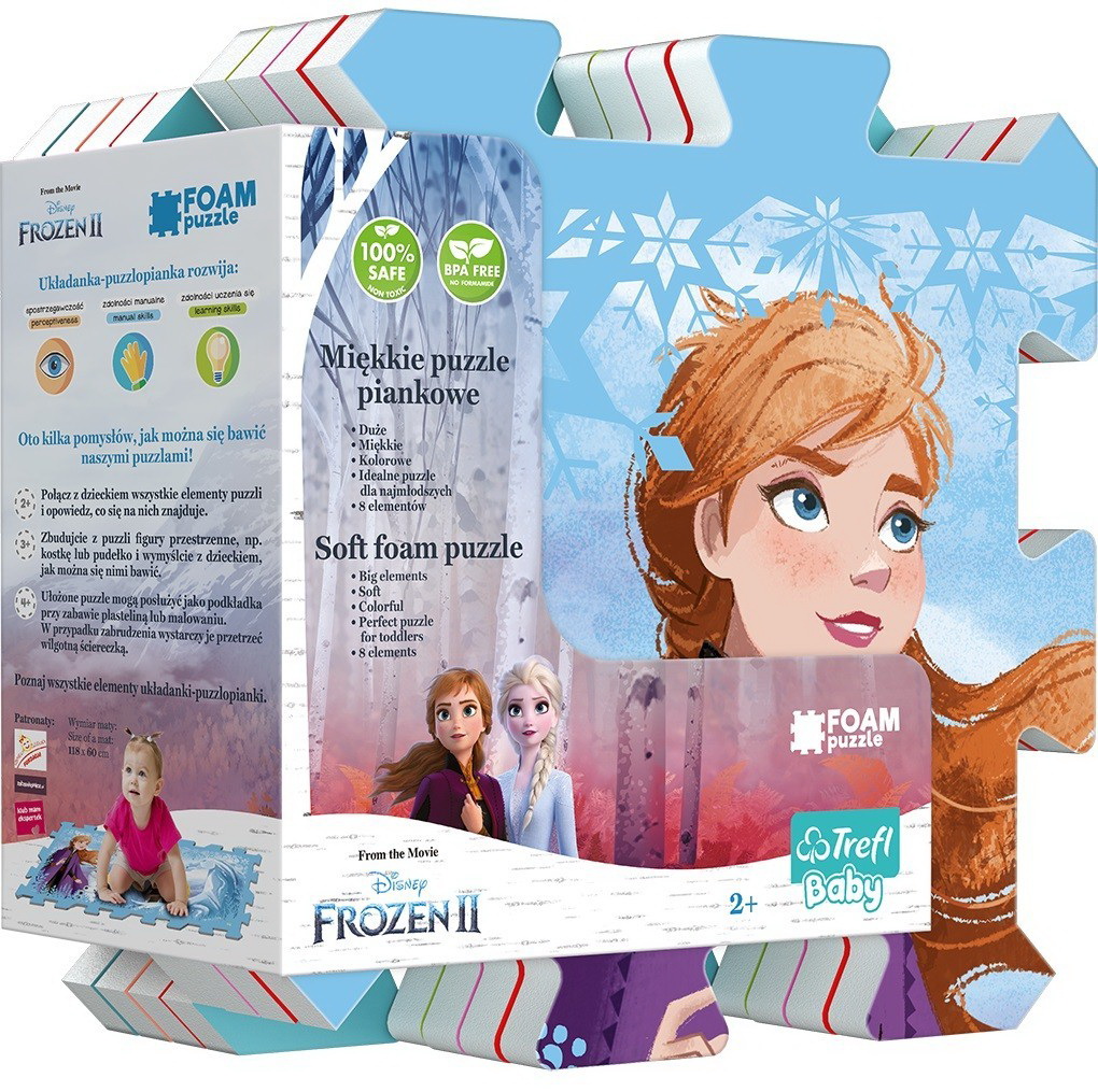Jucării și jocuri - PUZZLE TREFL DIN SPUMA FROZEN2