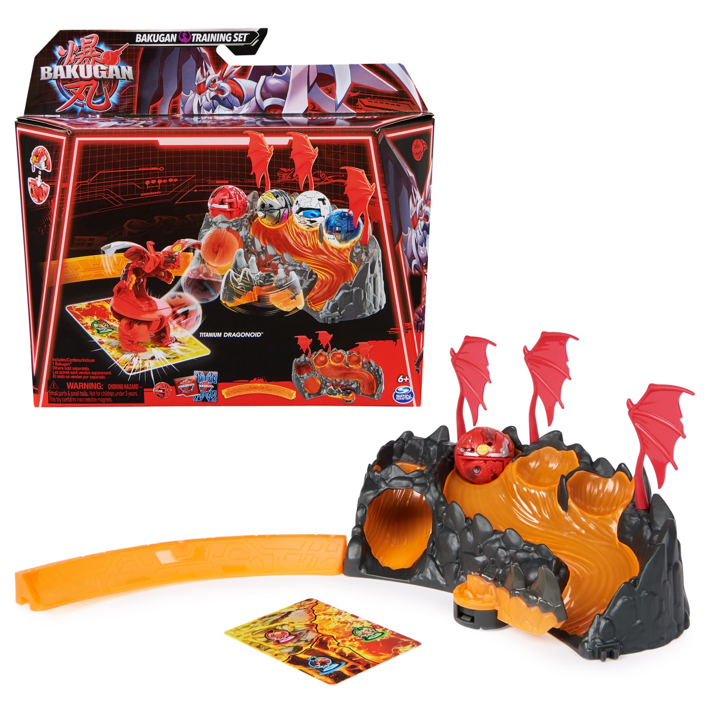 Jucării și jocuri - BAKUGAN SET DE ANTRENAMENT TITANIUM DRAGONOID