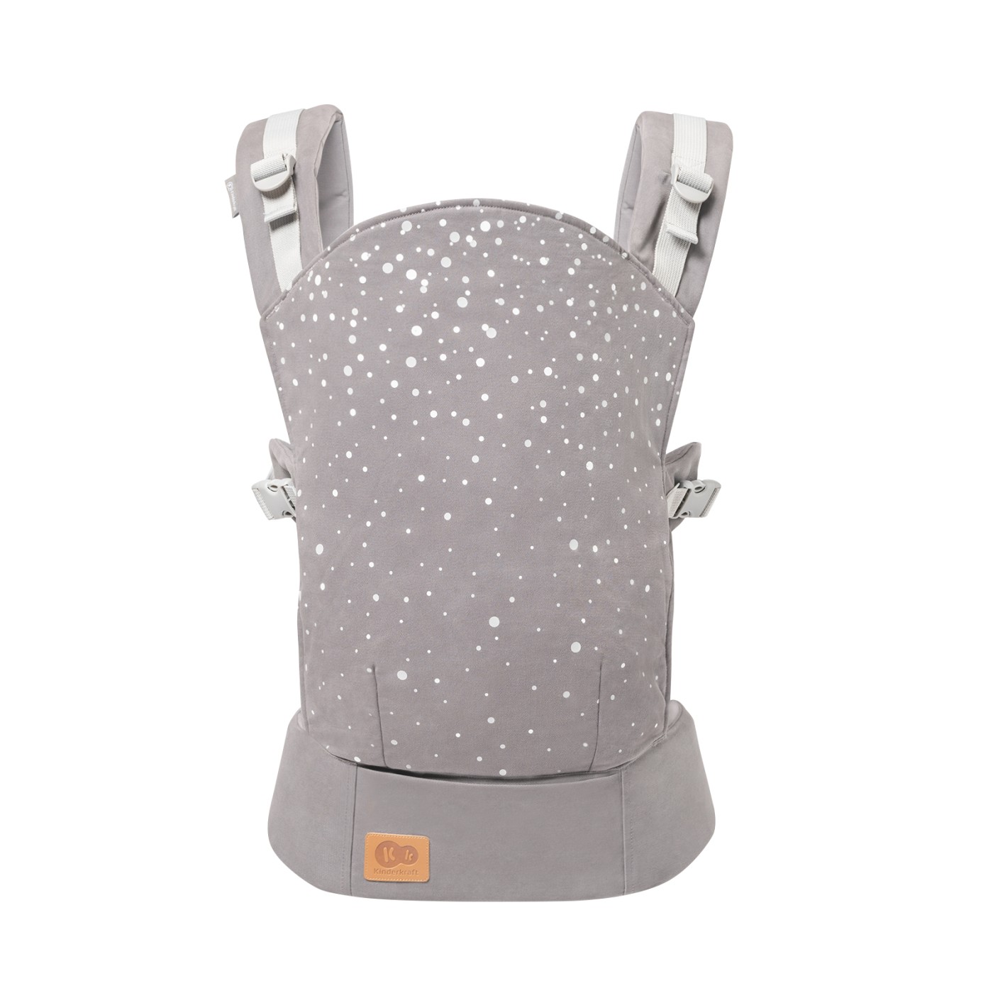 Jucării și jocuri - MARSUPIU ERGONOMIC KINDERKRAFT NINO, PANA LA 20 KG, CONFETTI GREY
