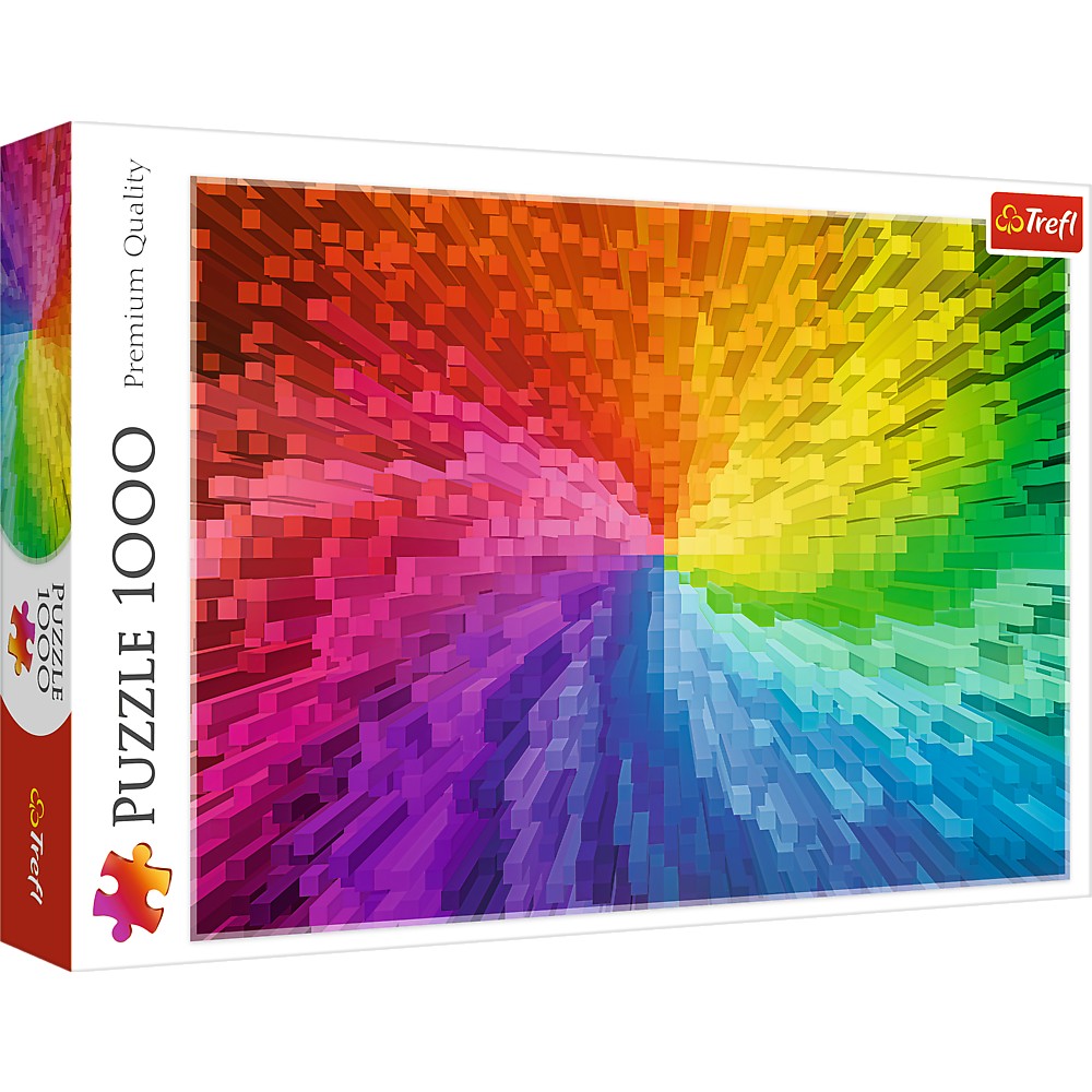 Jucării și jocuri - PUZZLE TREFL 1000 GRADIENT