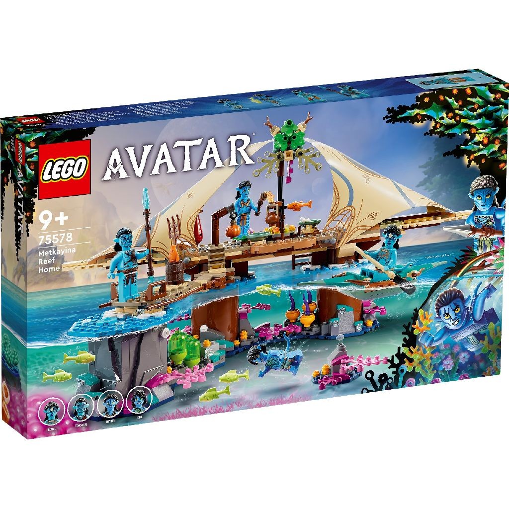 LEGO AVATAR CASA METKAYINA IN RECIF 75578 [1]