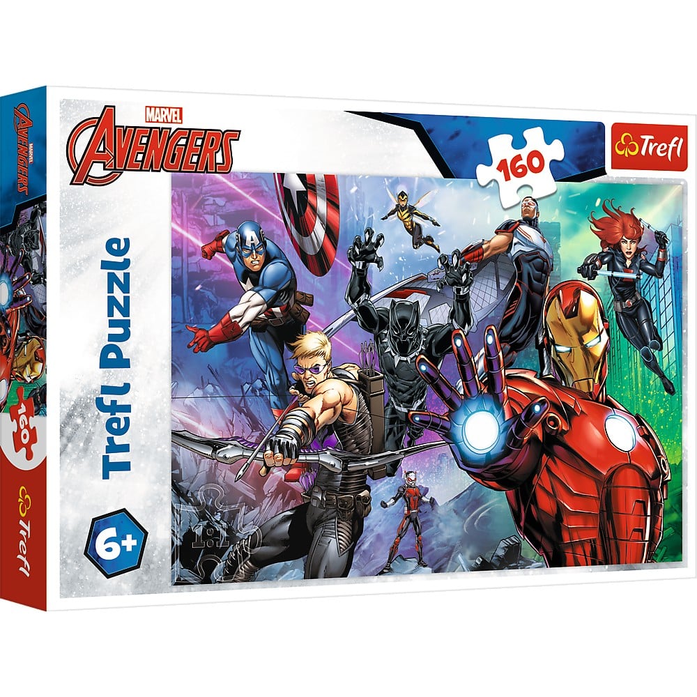 Jucării și jocuri - PUZZLE TREFL 160 DISNEY MARVEL EROI IN ACTIUNE RAZBUNATORII