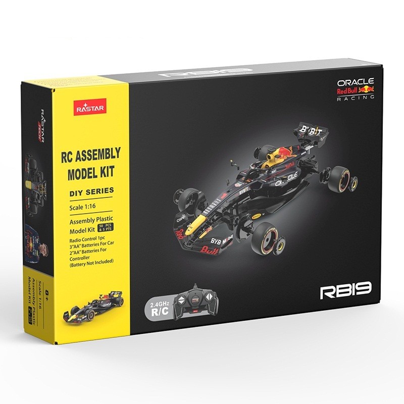 Jucării și jocuri - MASINUTA CONSTRUIBILA CU TELECOMANDA RED BULL F1 RB19 SCARA 1 LA 16