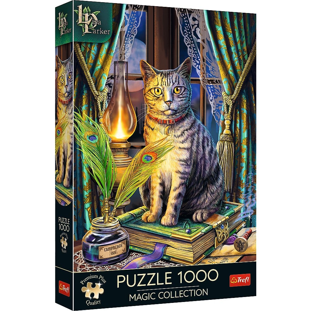 Jucării și jocuri - PUZZLE TREFL 1000 PREMIUM PLUS CARTEA UMBRELOR