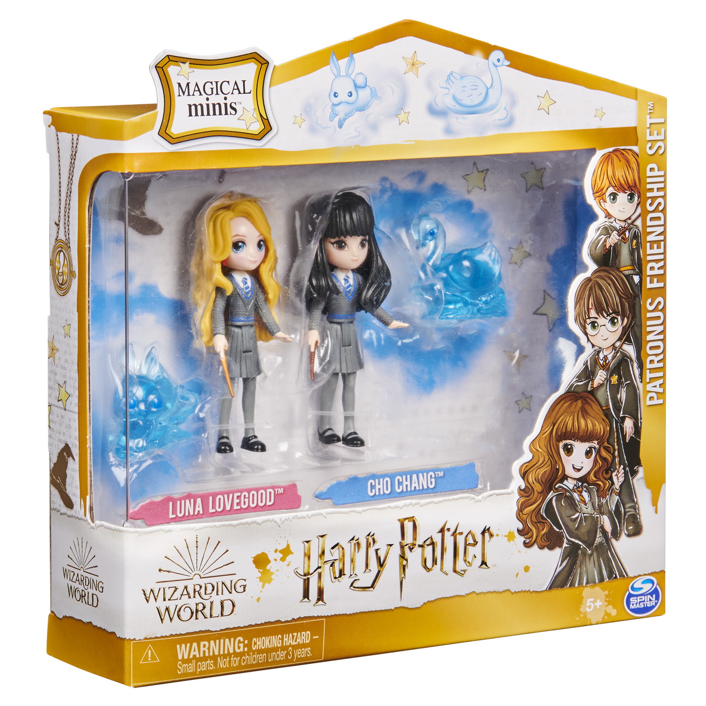 Jucării și jocuri - HARRY POTTER WIZARDING WORLD MAGICAL MINIS SET 2 FIGURINE LUNA LOVEGOOD SI CHO CHANG