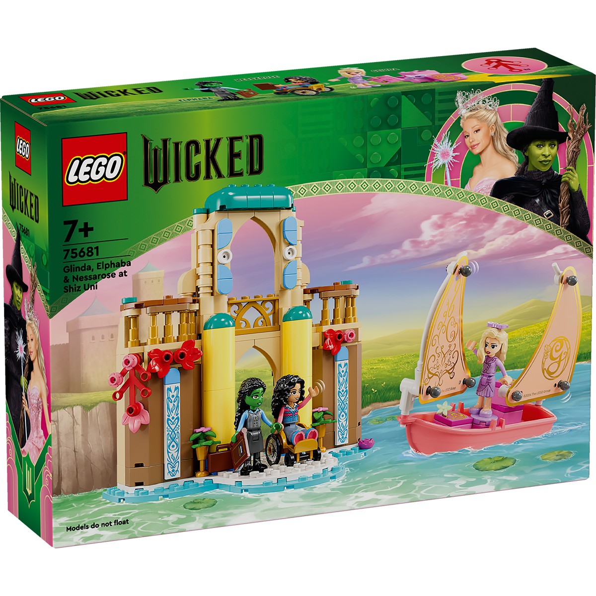 LEGO WICKED GLINDA ELPHABA SI NESSAROSE LA UNIVERSITATEA SHIZ 75681 [4]