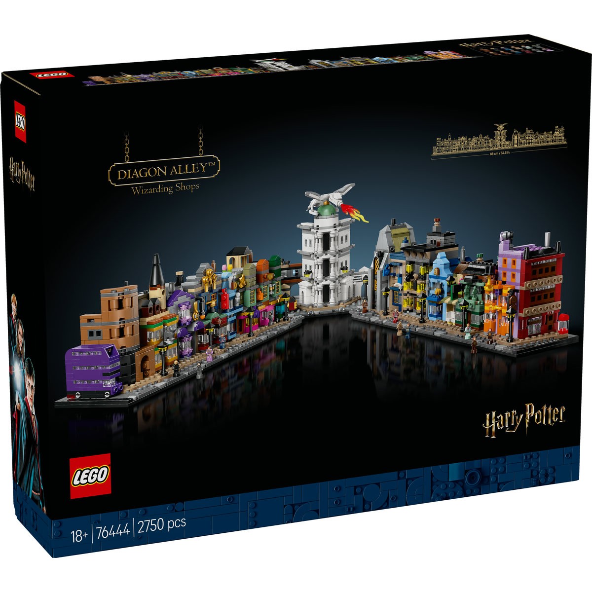 Jocuri educative și de societate - LEGO HARRY POTTER TM MAGAZINE VRAJITORESTI PE DIAGON ALLEY 76444