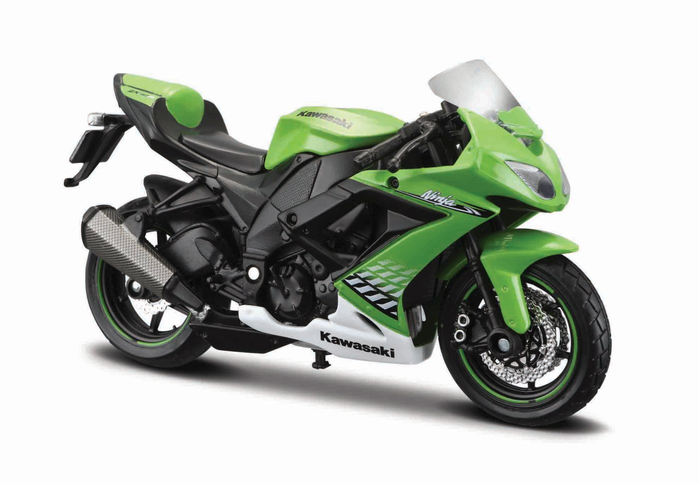 Jucării și jocuri - MAISTO MOTOCICLETA METALICA CU STAND EDITIE SPIECIALA KAWASAKI NINJA ZX 10R SCARA 1 LA 18