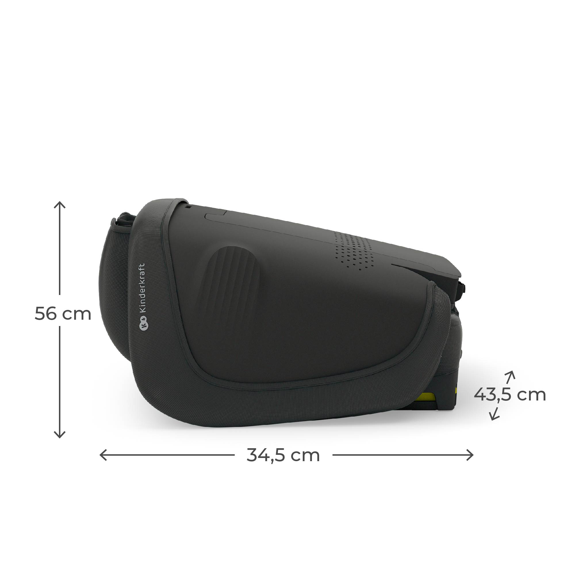 SCAUN AUTO KINDERKRAFT UNITY2 100-150 CM, BLACK [2]