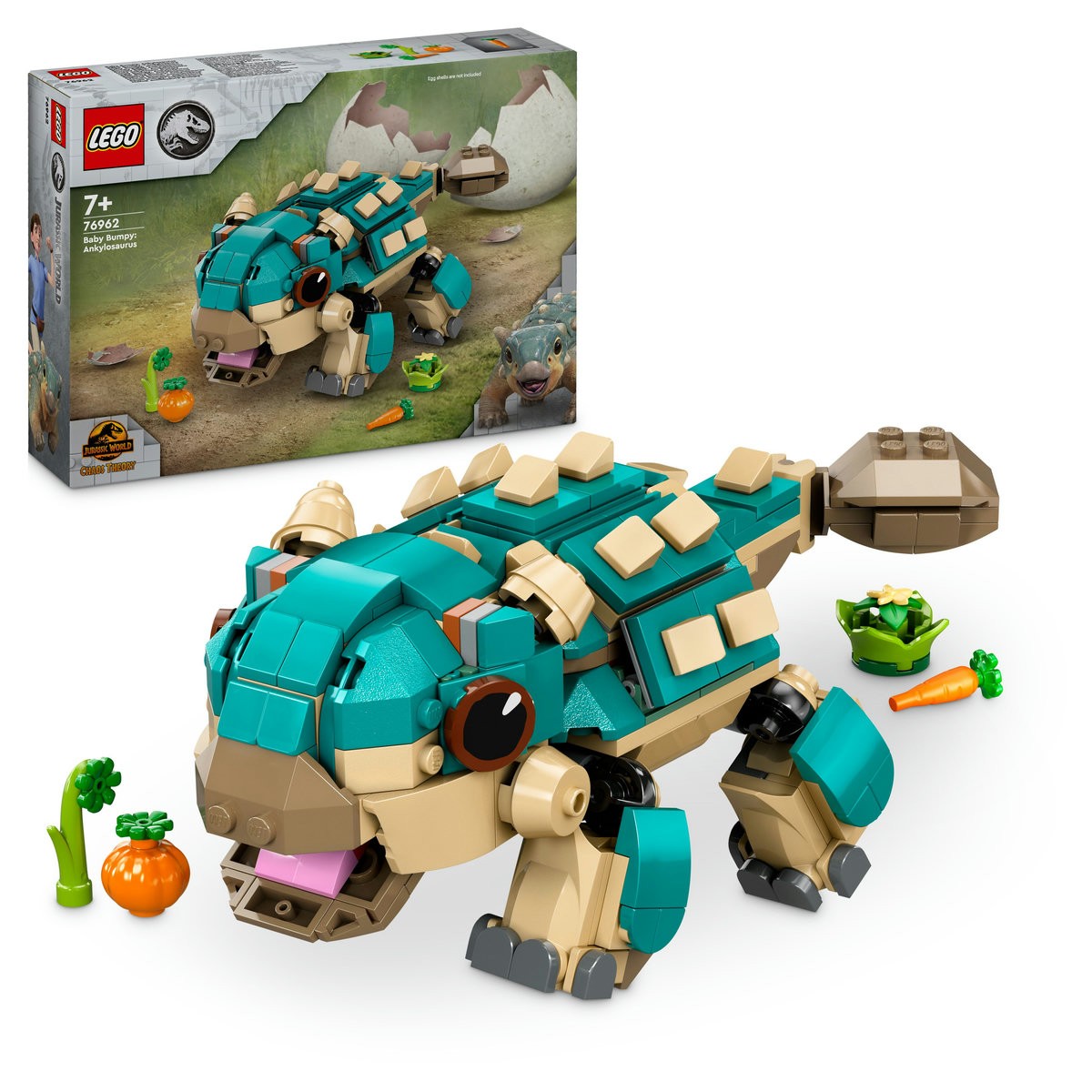 LEGO JURASSIC WORLD BEBELUSA BUMPY ANKYLOSAURUS 76962 [2]