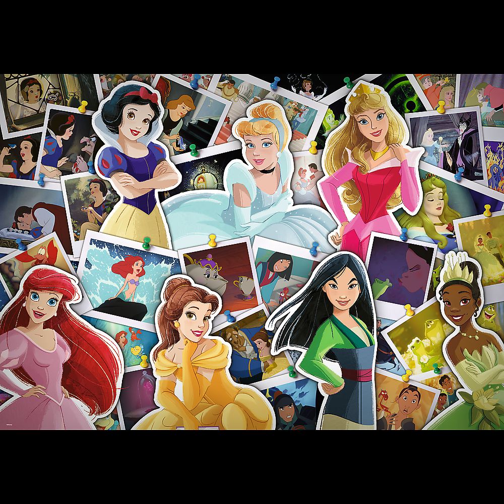 PUZZLE TREFL 1000 DISNEY PRINCESS MINUNATELE PRINTESE [2]