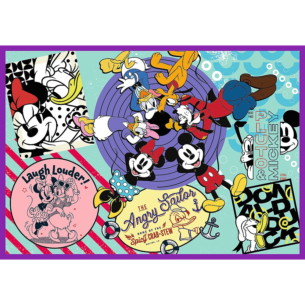 PUZZLE TREFL 4X250 DISNEY MICKEY MOUSE SI PRIETENII [2]