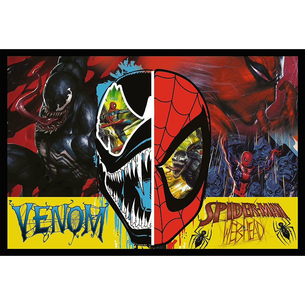 PUZZLE TREFL 2X200 SPIDER MAN ZI SI NOAPTE [3]