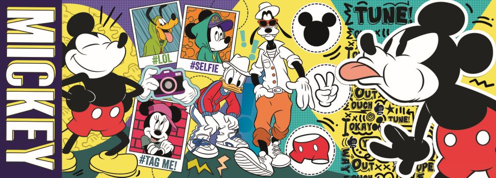 PUZZLE TREFL PANORAMA 500 LEGENDARUL MICKEY MOUSE [2]