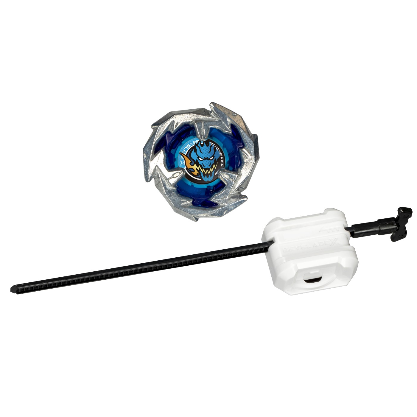 BEYBLADE X LET IT RIP SET LANSATOR SI ROATA SWORD DRAN 3-60F [2]