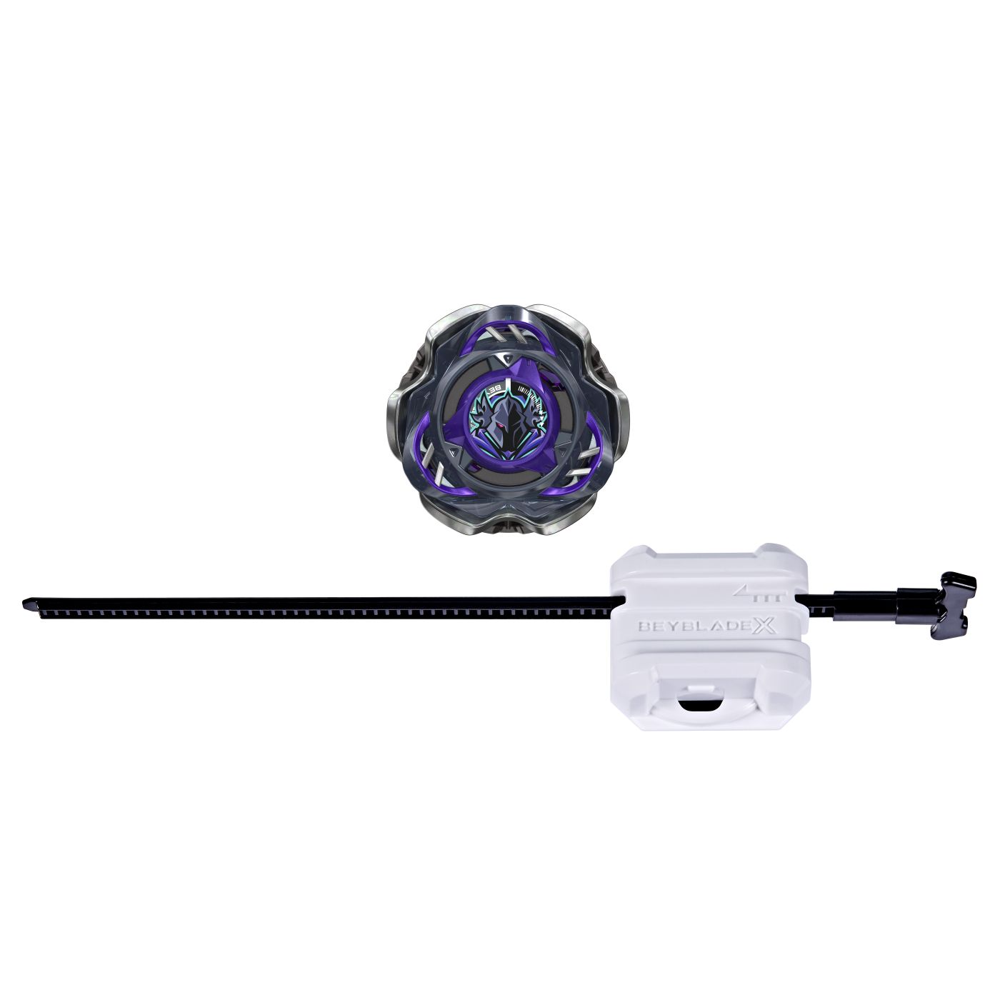 BEYBLADE X LET IT RIP SET LANSATOR SI ROATA DARK PERSEUS B 6-80W [2]