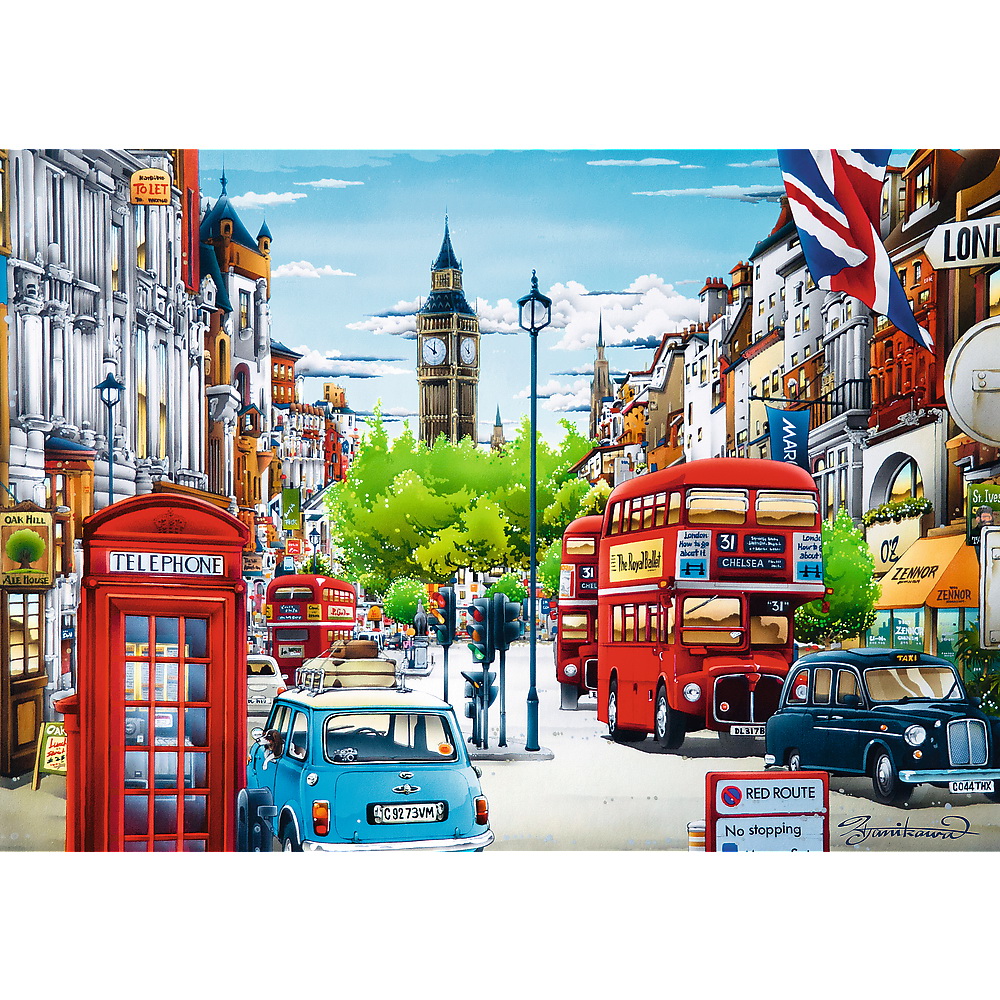 PUZZLE TREFL 1000 STRADA IN LONDRA [2]