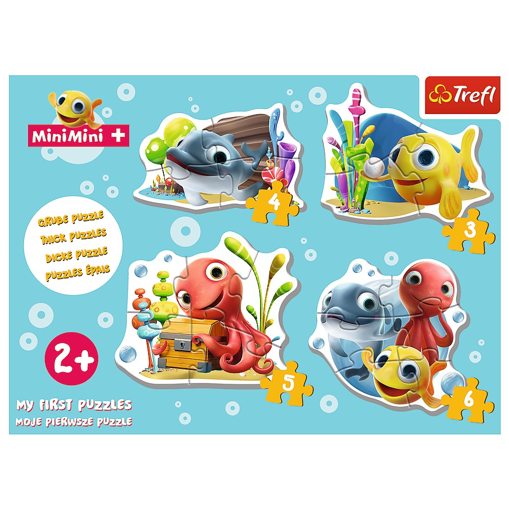 PUZZLE TREFL BABY CLASIC PESTISORUL MINIMINI 18 PIESE [2]